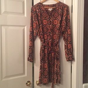 Loft belted dress